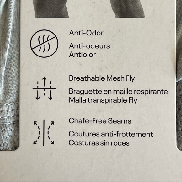 Under Armour UA Original BoxerJock Mens Size 5XL Gray 2 pair 9” inseam New - Picture 4 of 8